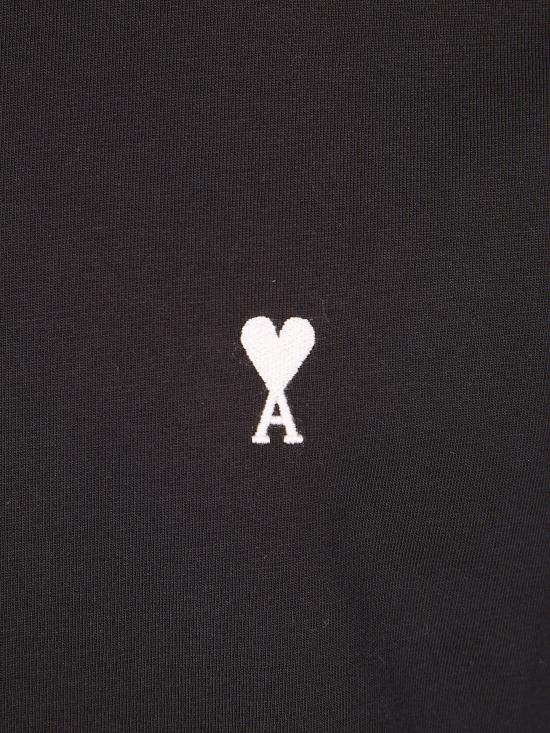 26SS 아미 반팔 티셔츠 HTS346 724 045 BLACK WHITE CREAM - AMI