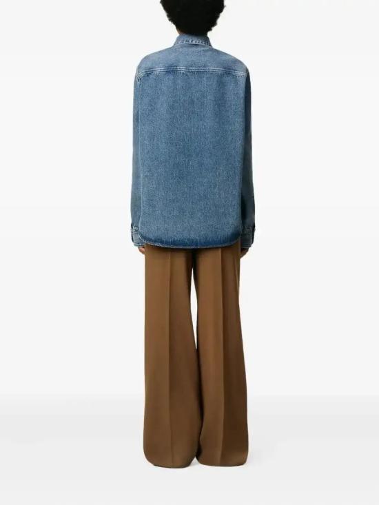 26SS 아미 데님 셔츠 USH786 DE0056 480 USED BLUE - AMI