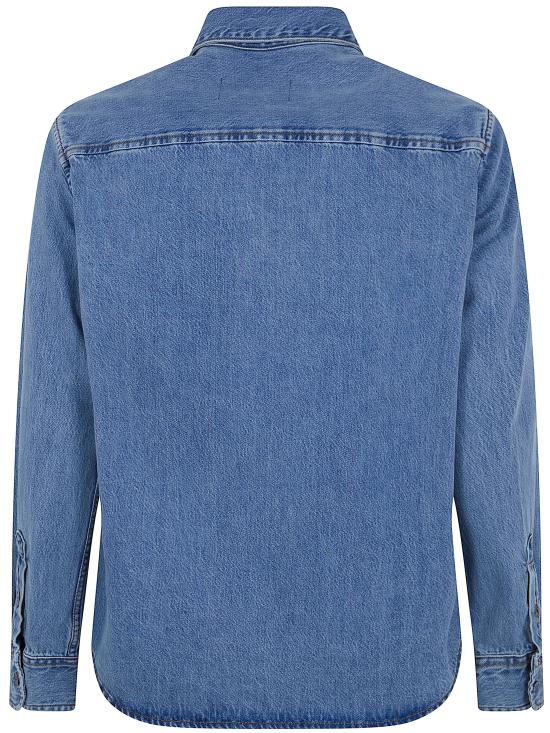 26SS 아미 데님 셔츠 USH786 DE0056 480 USED BLUE - AMI