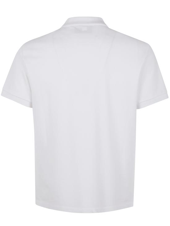 26SS 아미 스몰 하트 로고 폴로 티셔츠 HPL411 760 100 WHITE - AMI