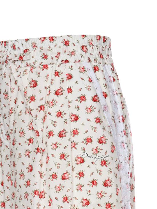 26SS 돌체앤가바나 스트레이트 팬츠 FTDCOT HS5UBHA5XJ Red - DOLCE & GABBANA