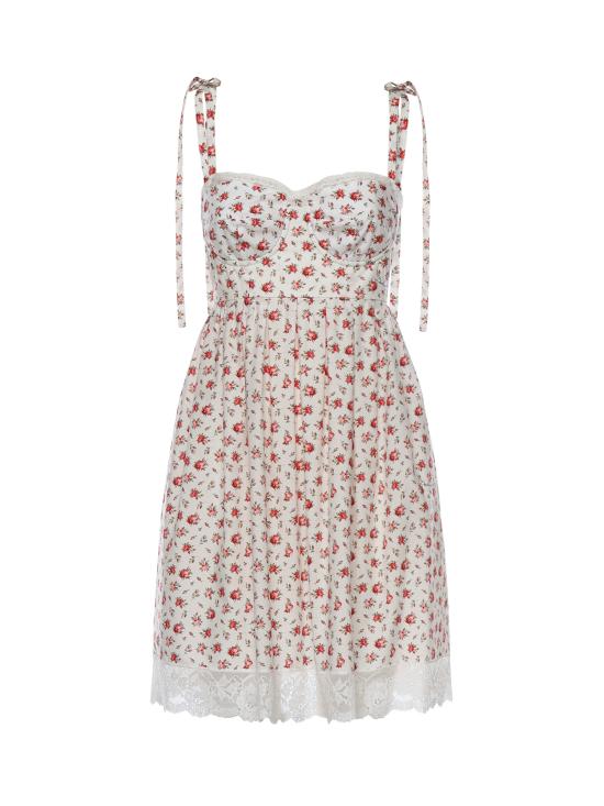 26SS 돌체앤가바나 숏 원피스 F60F9T HS5UBHA5XJ ROSELLINE F BCO