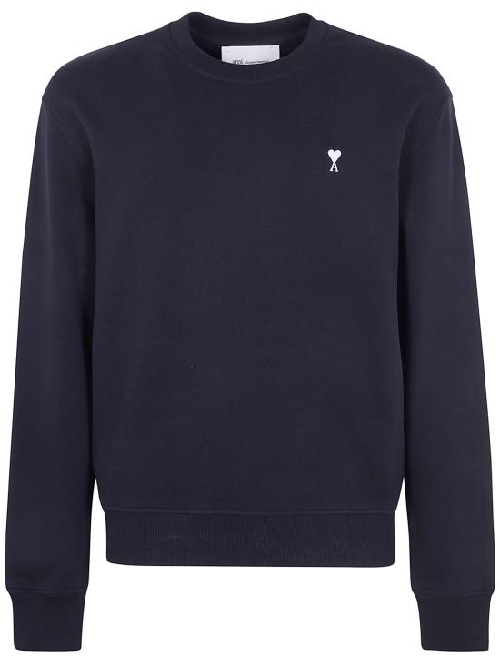 26SS 아미 ADC 크루넥 스웨트 셔츠 HSW763 730 045 BLACK WHITE CREAM - AMI