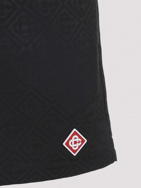 26SS 카사블랑카 숏팬츠 MSP26TR22402 Black - CASABLANCA