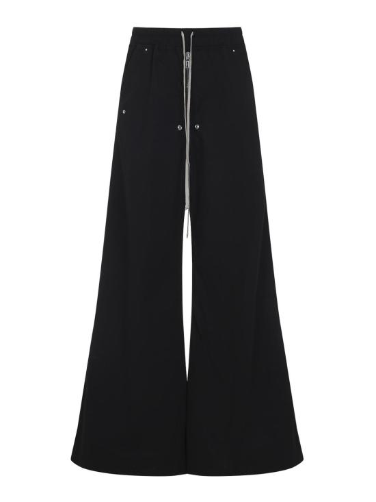 26SS 릭 오웬스 스트레이트 팬츠 DU01F4378CR09 Black