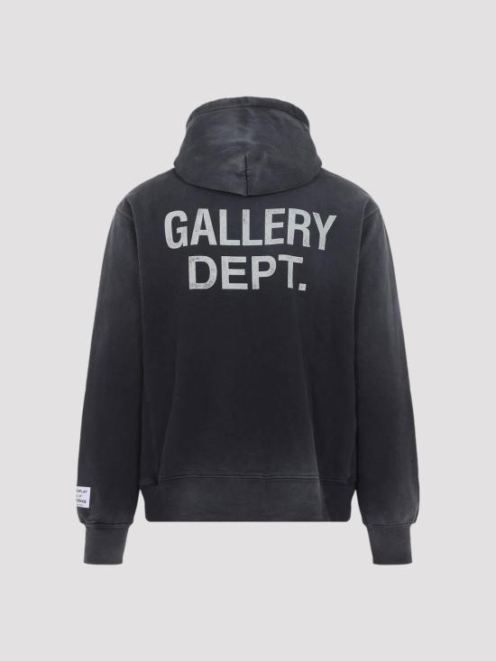 26SS 갤러리 디파트먼트 후드 티셔츠 GPH50044VINTAGE Black - GALLERY DEPT