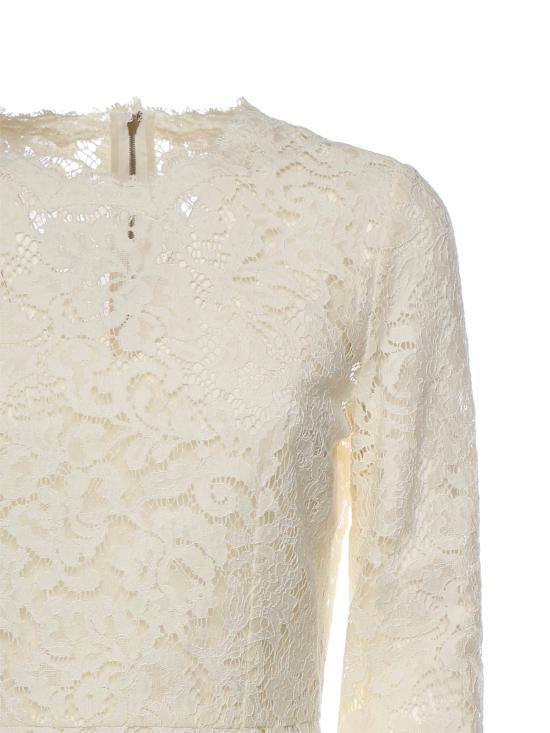 26SS 돌체앤가바나 미디 원피스 F6M0DT HLMTBW0001 White - DOLCE & GABBANA