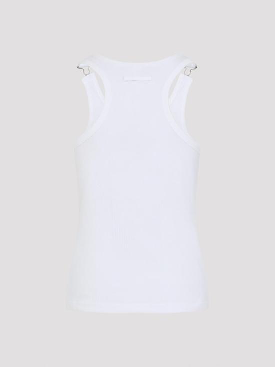 26SS 장 폴 고티에 민소매 티셔츠 2503UTO380J01401 White - JEAN PAUL GAULTIER