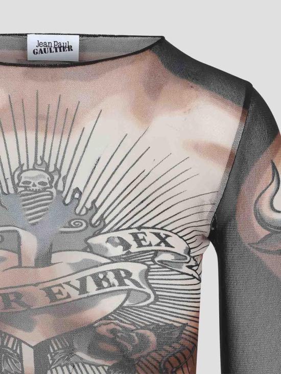 26SS 장 폴 고티에 민소매 티셔츠 2601WTO456M026P636000 Black - JEAN PAUL GAULTIER