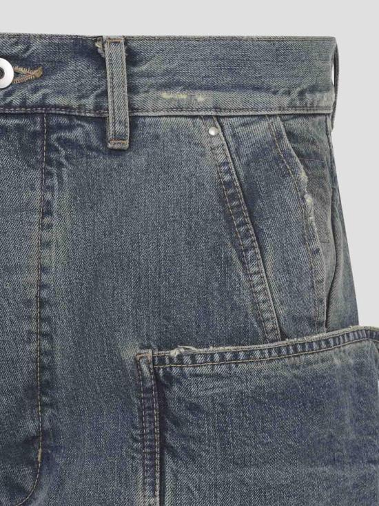 26SS 릭 오웬스 데님 팬츠 DU01F4368DWB06 Medium Wash - RICK OWENS