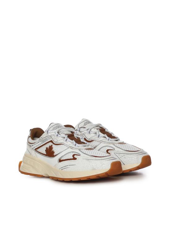 26SS 디스퀘어드2 스니커즈 SNM0444 M4221 WHITE CREAM - DSQUARED2