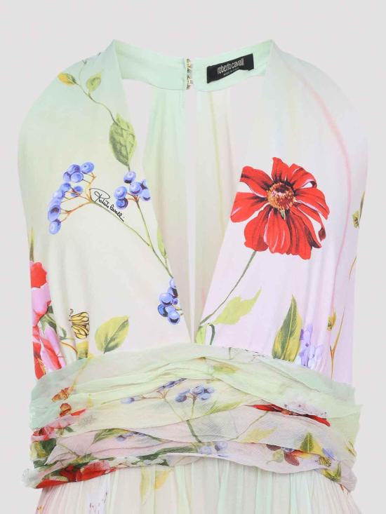 26SS 로베르토 카발리 롱 원피스 WQT175CKR3209000 Multicolour - ROBERTO CAVALLI