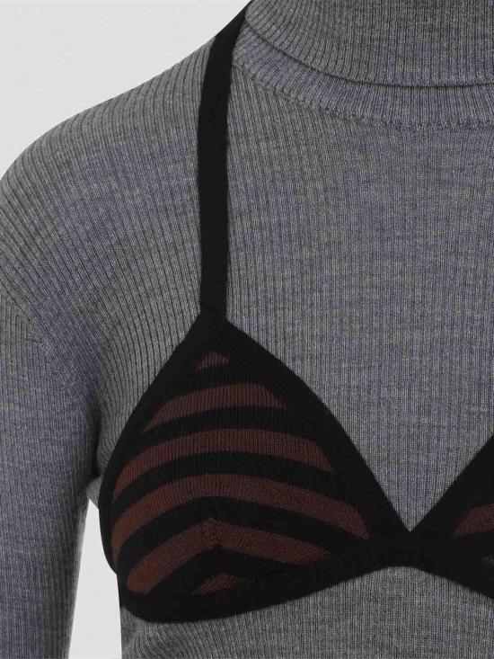 26SS 모스키노 터틀넥 261E092705002497 Multicolour - MOSCHINO