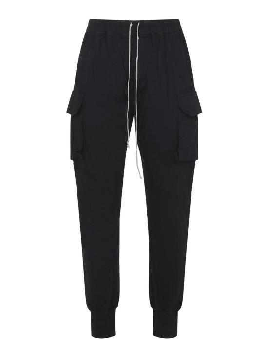 26SS 릭 오웬스 스트레이트 팬츠 DU01F4386RIG09 Black