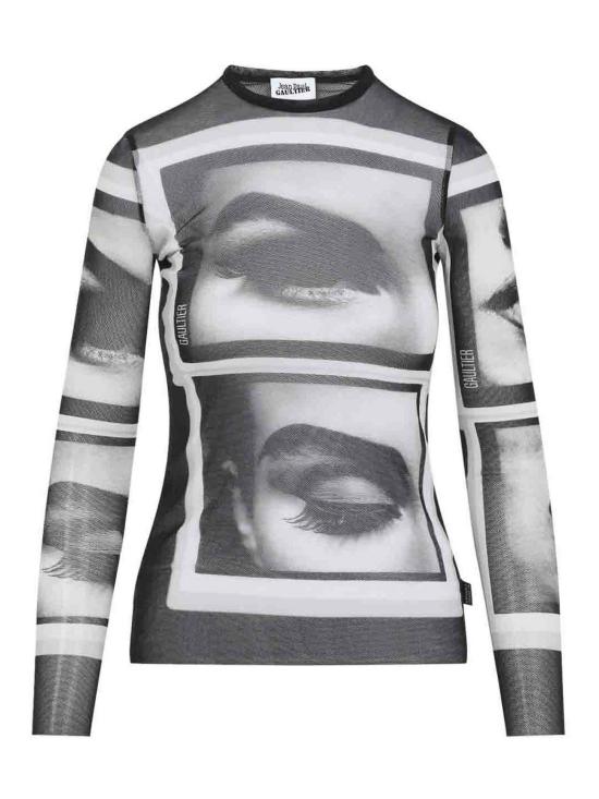 26SS 장 폴 고티에 민소매 티셔츠 2601WTO450M021P000201 Black