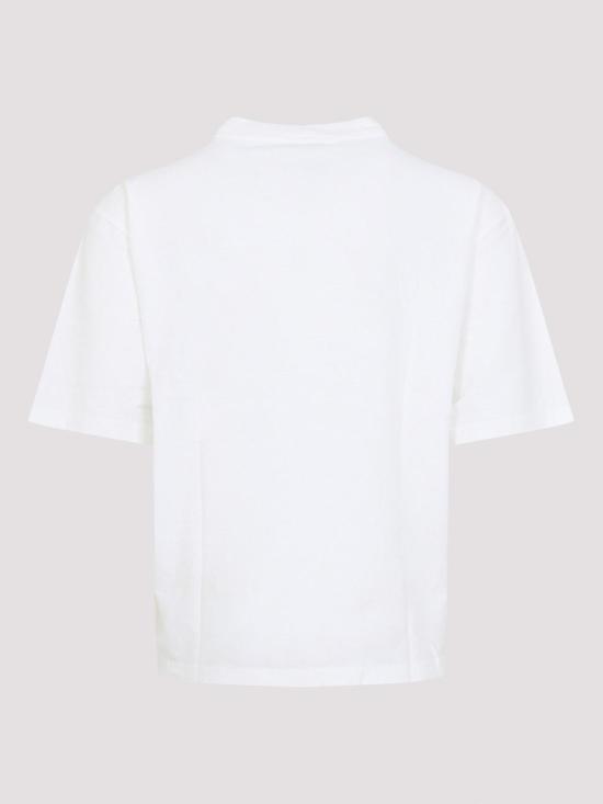 25FW 아크네 스튜디오 반팔 티셔츠 CL0448AEG Cream - ACNE STUDIOS