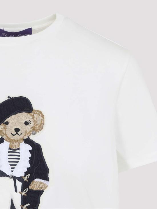 26SS 랄프 로렌 반팔 티셔츠 290P11353001 Cream - RALPH LAUREN