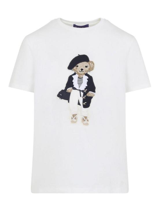 26SS 랄프 로렌 반팔 티셔츠 290P11353001 Cream