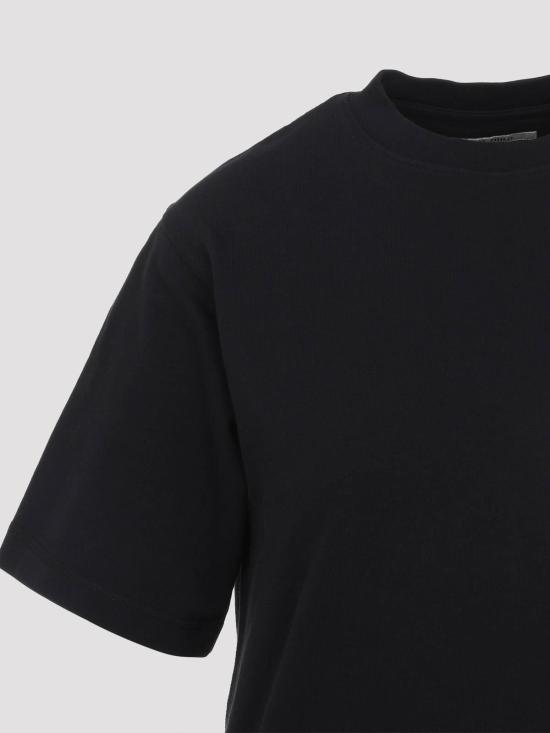 26SS 피비 파일로 반팔 티셔츠 DT114CO2974900BK Black - PHOEBE PHILO