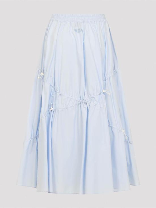 26SS 모스키노 미디 스커트 261E010605311293 Light Blue - MOSCHINO