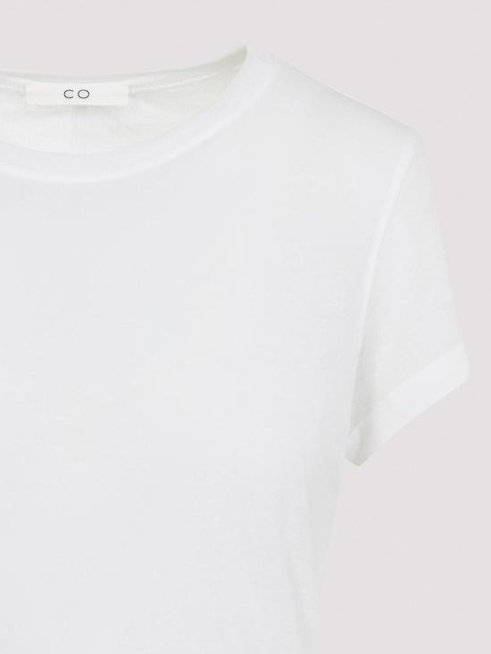 26SS 씨오 반팔 티셔츠 2218NCR110 White - CO