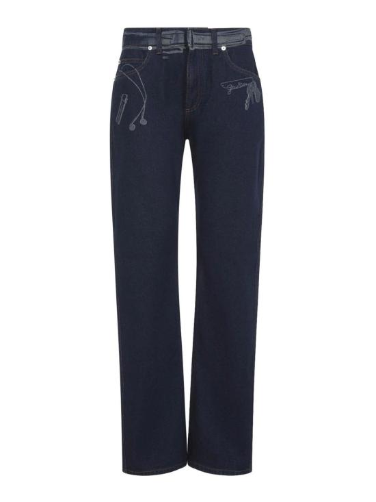 26SS 장 폴 고티에 스트레이트 팬츠 2601WTR060D02757 Multicolour