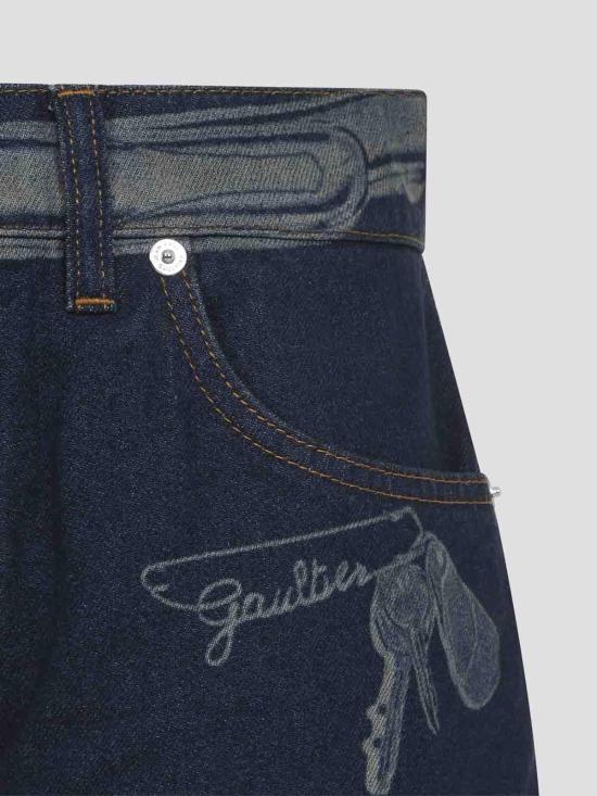 26SS 장 폴 고티에 스트레이트 팬츠 2601WTR060D02757 Multicolour - JEAN PAUL GAULTIER