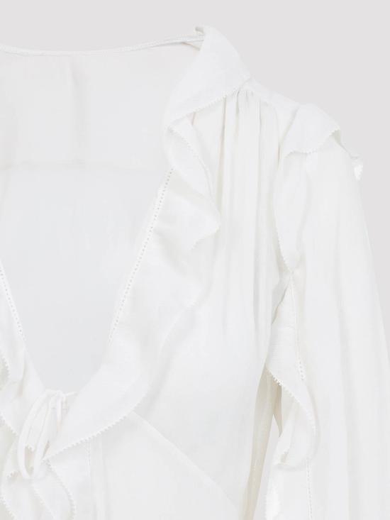 26SS 알베르타 페레티 셔츠 021116170003 Cream - ALBERTA FERRETTI