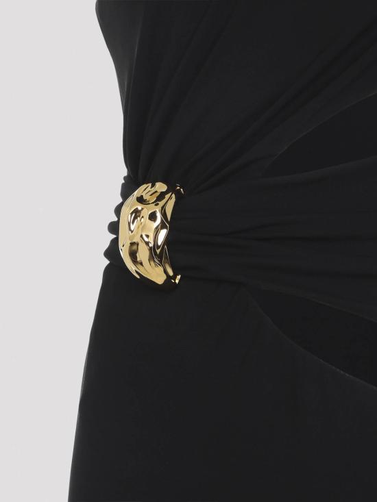 26SS 엘리자베타프랜치 롱 원피스 ABR2561E2110 Black - ELISABETTA FRANCHI