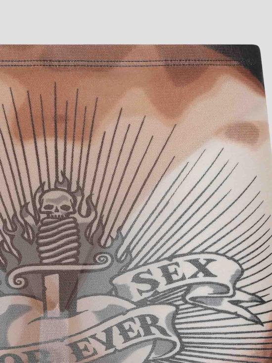 26SS 장 폴 고티에 미디 스커트 2601WSK044M026P636000 Black - JEAN PAUL GAULTIER