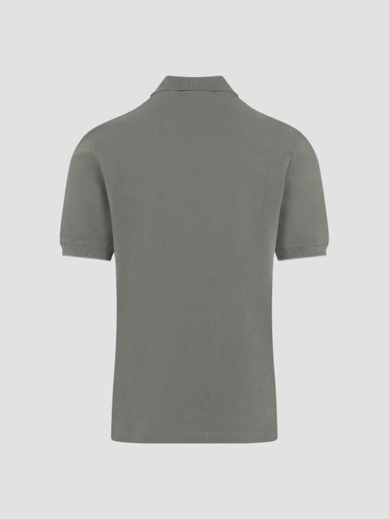 26SS 브루넬로 쿠치넬리 피케 폴로 셔츠 ME8548788CNX37 Light Brown - BRUNELLO CUCINELLI