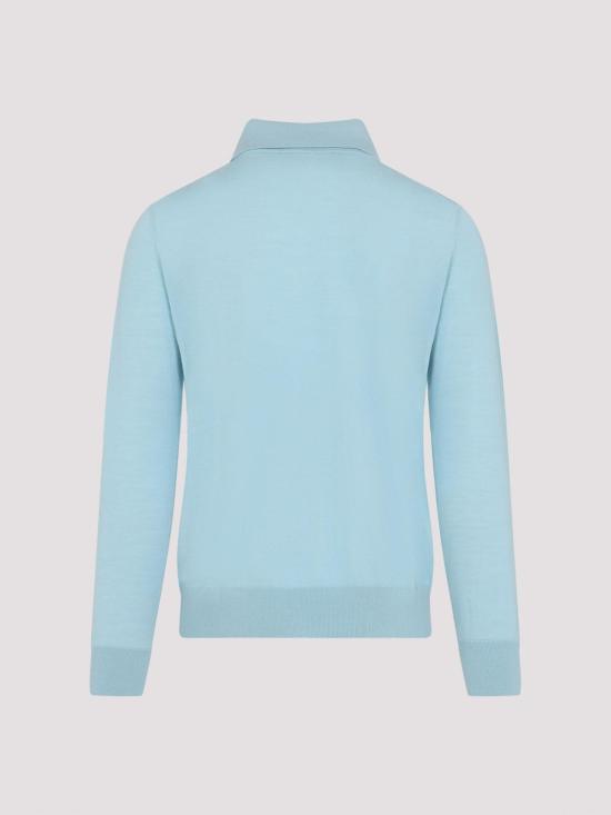 26SS 조르지오 아르마니 스웨터 8NSF03SM99ZU9192 Light Blue - GIORGIO ARMANI