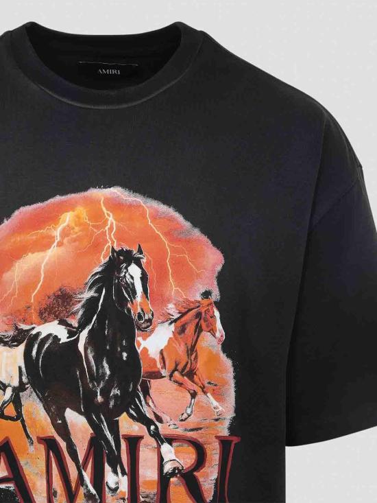 26SS 아미리 반팔 티셔츠 AMTOJR1022BLACK Black - AMIRI