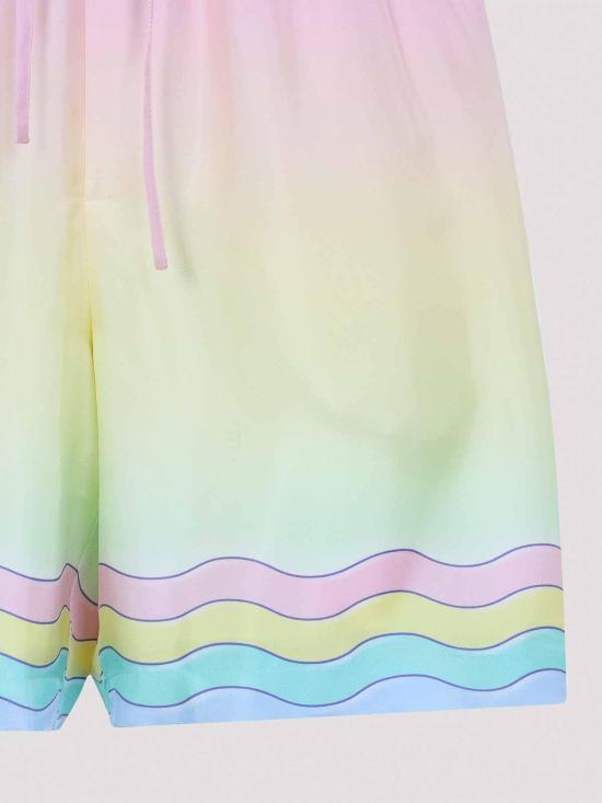 26SS 카사블랑카 숏팬츠 MSP26TR39902 Multicolour - CASABLANCA