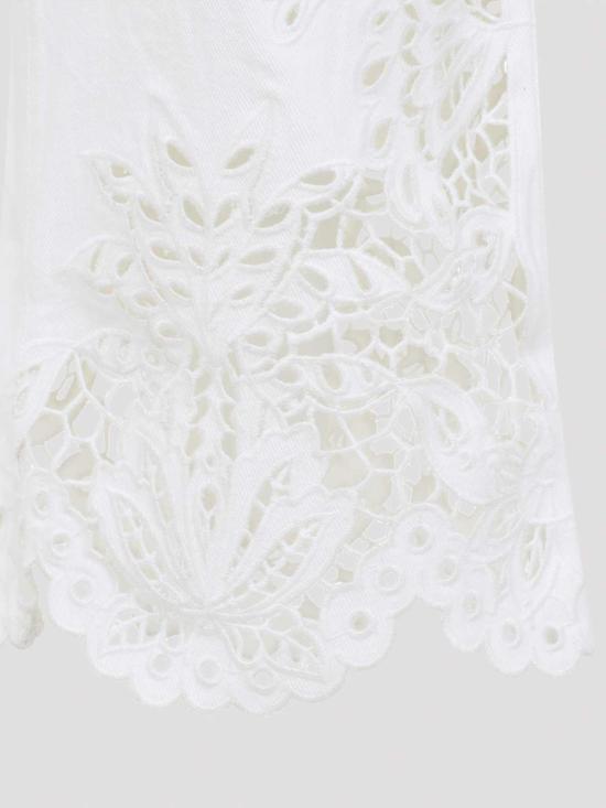 26SS 팜 리오 팔라초 팬츠 349731L0025 Cream - FARM RIO