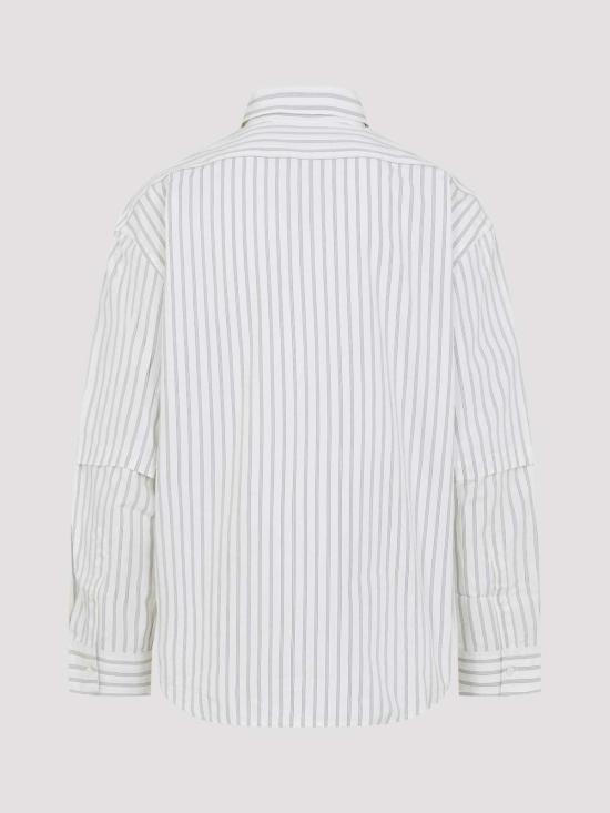 26SS 아크네 스튜디오 긴팔 셔츠 BB0670CHD Grey - ACNE STUDIOS