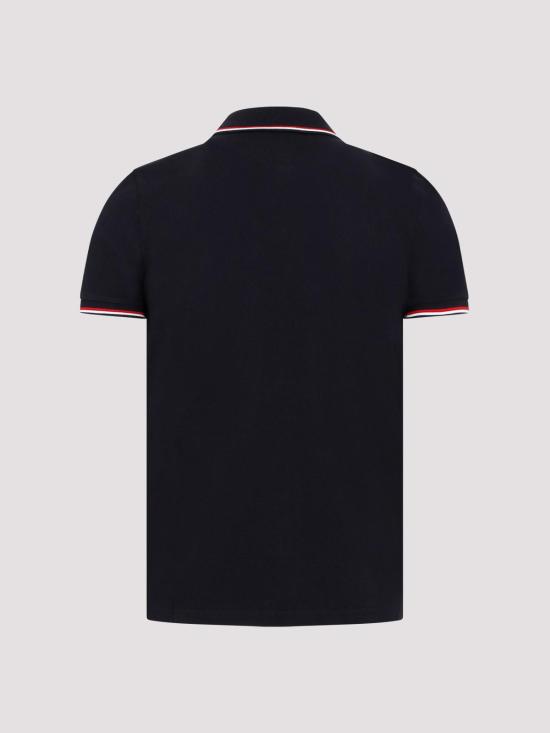 26SS 몽클레어 폴로 티셔츠 L10918A703008455677X Blue - MONCLER