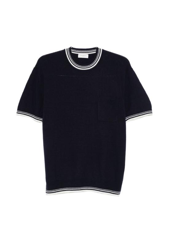 26SS 파올로페코라 반팔 티셔츠 A023F600 0001 Blue