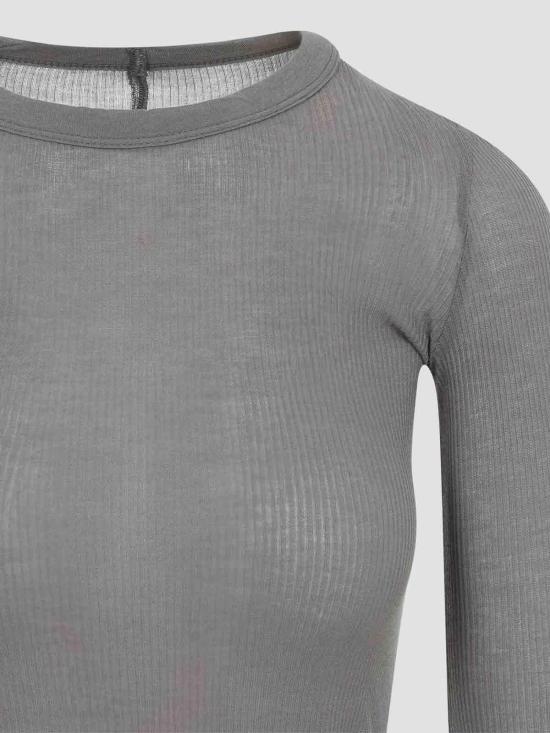 26SS 릭 오웬스 반팔 티셔츠 RP01F6209RC34 Brown - RICK OWENS