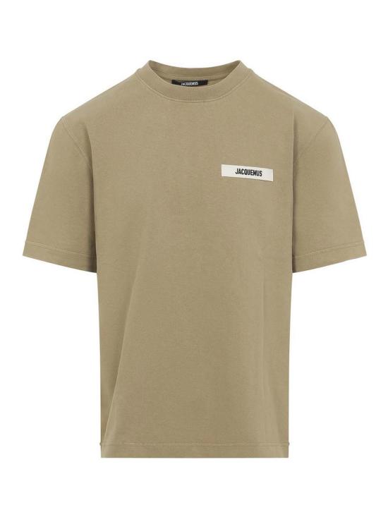 26SS 자크뮈스 반팔 티셔츠 TSM00133AJ00226180 Dark Beige