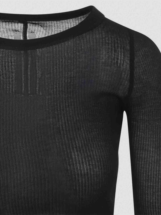 26SS 릭 오웬스 민소매 티셔츠 RP01F6220RC09 Black - RICK OWENS