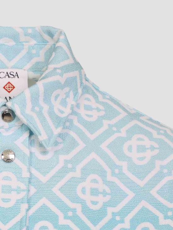 26SS 카사블랑카 자켓 MSP26JK44901 Blue - CASABLANCA