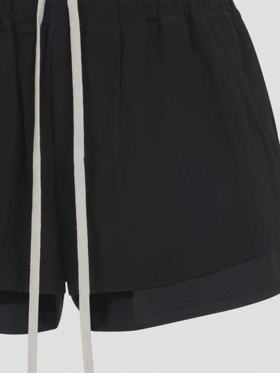26SS 릭 오웬스 포크 박서 쇼츠 RP01F6316CC09 Black - RICK OWENS
