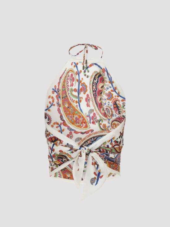 26SS 에트로 민소매 티셔츠 WRJA0147AKF34X0801 Multicolour - ETRO