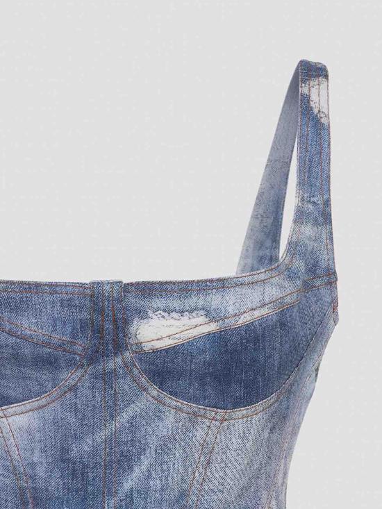 26SS 로베르토 카발리 숏팬츠 WQJ106DAR7104564 Dark Blue - ROBERTO CAVALLI