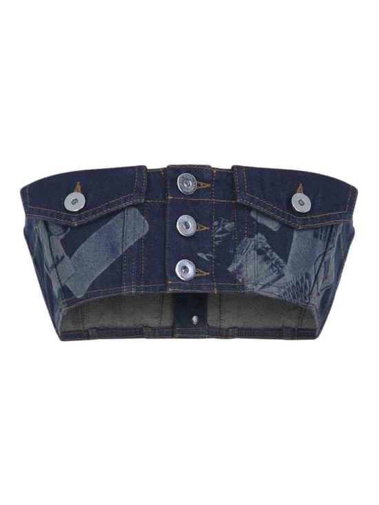 26SS 장 폴 고티에 민소매 티셔츠 2601WBR014D02757 Multicolour