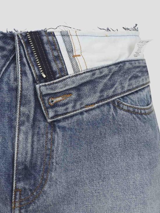 26SS MM6 메종마르지엘라 스트레이트 팬츠 S52LA0271M30058965 Light Blue - MM6 MAISON MARGIELA