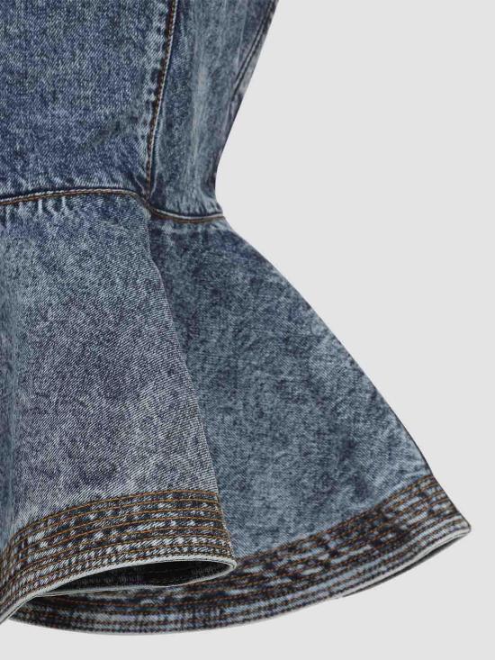 26SS 알라이아 민소매 티셔츠 AA9H1410T535C524 Light Beige - ALAIA