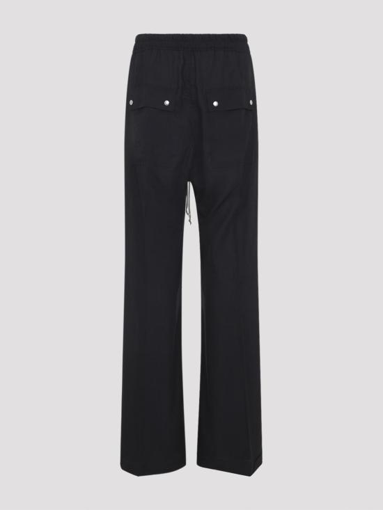 26SS 릭 오웬스 스트레이트 팬츠 RU01F2366WG09 Black - RICK OWENS