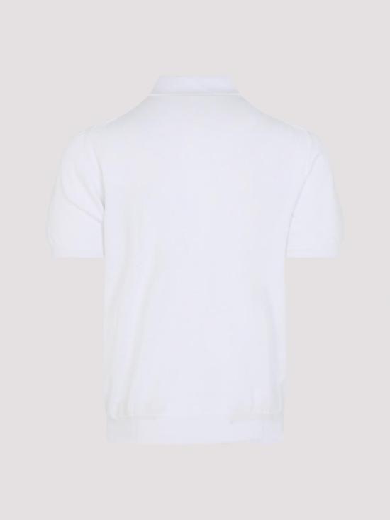26SS 키톤 폴로 티셔츠 UMKXX3340C014BIANCO White - KITON